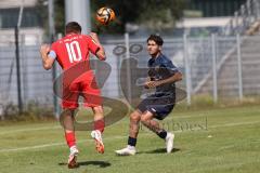 A - Junioren Bundesliga -  Saison 2023/2024 - FC Ingolstadt 04 - FSV Mainz 05 - Emre Gül rot FCI - Foto: Meyer Jürgen