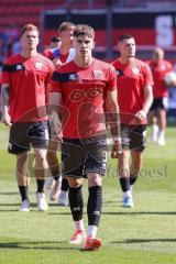 3. Liga; FC Ingolstadt 04 - Rot-Weiss Essen; vor dem Spiel Tim Heike (9, FCI)