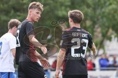 Testspiel; 3. Liga; TSV Berching - FC Ingolstadt 04; Tor Jubel Treffer Benjamin Kanuric (8, FCI) Moritz Seiffert (23, FCI)