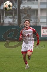 Kreisklasse - Saison 2025/26- Türk SV Ingolstadt - SC Steinberg-  - Enis Kuqanaj weiss Türkisch  - Foto: Meyer Jürgen