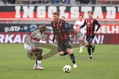 3. Liga; FC Ingolstadt 04 - VfB Stuttgart II; Benjamin Kanuric (8, FCI) Amaniampong Kaden (2 VFB)