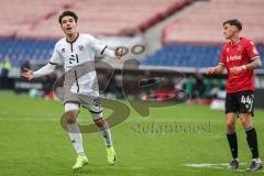 3. Liga; Hannover 96 II - FC Ingolstadt 04; Deniz Zeitler (38, FCI) Tor Jubel Treffer 0:4, Wallner Lukas (44 H96)