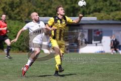 Bezirksliga - Saison 2024/25- TSV Gaimersheim - SE Freising - Semih Coklar (Nr.54 - TSV Gaimersheim) - Marcel Hack gelb Freising - Foto: Meyer Jürgen