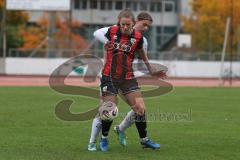 2. Frauen Bundesliga - Saison 2025/26- FC Ingolstadt 04 - VFL Wolfsburg - Anastasia Harting weiss Wolfsburg - Stefanie Reischmann (Nr.24 - FC Ingolstadt Frauen I) - Foto: Meyer Jürgen