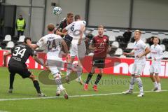 3.Liga - Saison 2023/2024 - SC Verl - FC Ingolstadt 04 - Simon  Lorenz (Nr.32 - FCI) - Torge Paetow (Nr.16 - Verl) -  - Foto: Meyer Jürgen