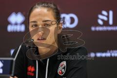 3. Liga; FC Ingolstadt 04 - Rot-Weiss Essen; Pressekonferenz Interview Cheftrainerin Sabrina Wittmann (FCI)