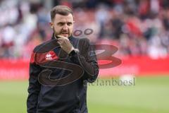 3. Liga; Energie Cottbus - FC Ingolstadt 04; vor dem Spiel Co-Trainer Fabian Reichler (FCI)