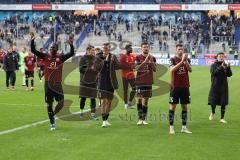 2023_11_11 - 3. Liga - Saison 2023/24 - MSV Duisburg - FC Ingolstadt 04 -  Die Mannschaft bedankt sich bei den Fans -  - XXXXX - Foto: Meyer Jürgen