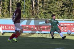 Kreisliga - Saison 2023/2024 - FC Gerolfing - Türk SV Ingolstadt -  Altan Calim grün Gerolfing - Marijan Maricic
 rot Türk SV - Foto: Meyer Jürgen