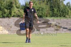 A-Junioren Bundesliga  - Saison 2024/25 - A-Junioren - FC Ingolstadt 04 - SSV Ulm - Wilko Bauer Trainer FCI beim warm machen - XXXXX - Foto: Meyer Jürgen