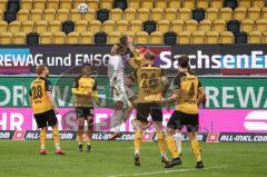 3. Liga - Dynamo Dresden - FC Ingolstadt 04 - Justin Butler (31, FCI) Stor Luka (37 Dresden)