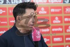 3. Liga; TSV Havelse - FC Ingolstadt 04; vor dem Spiel Cheftrainer Samir Ferchichi (TSV)