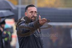 *** Bayernliga Nord - Saison 2025/26 - FC Ingolstadt 04 II - TSV Neudrossenfeld - Cheftrainer Oliver Gorgiev (FC Ingolstadt II) - XXXXX - Foto: Meyer Jürgen