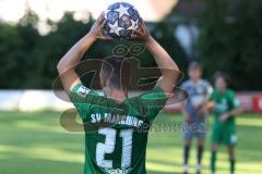 Totopokal- Saison 2023/2024 - SV Manching  - VFB Eichstätt - Ralf Schröder (Nr.21 - SV Manching) - Foto: Meyer Jürgen