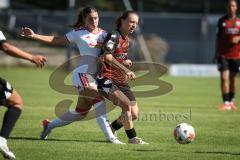 2. Bundesliga Frauen - Saison 2026/27  - FC Ingolstadt 04 Frauen - 1. FC Köln II - Stefanie Reischmann (Nr.24 - FCI Frauen)- Wardjawand Kim weiss Köln  - Foto: Meyer Jürgen