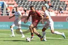 3. Liga; FC Ingolstadt 04 - SV Wehen Wiesbaden; Torchance Marcel Costly (22, FCI) Janitzek Justin (15 SVWW)