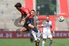 3. Liga; SpVgg Unterhaching - FC Ingolstadt 04; Lukas Fröde (34, FCI) Leuthard Alexander (20 SpVgg)