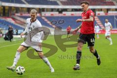 3. Liga; Hannover 96 II - FC Ingolstadt 04; Dennis Borkowski (7, FCI) Wallner Lukas (44 H96)