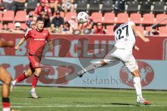 3. Liga; FC Ingolstadt 04 - SV Wehen Wiesbaden; Gustav Christensen (24, FCI) Gillekens Jordy (27 SVWW)