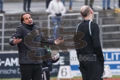 3. Liga; SpVgg Bayreuth - FC Ingolstadt 04; Cheftrainer Rüdiger Rehm (FCI) schimpft zum Schiedsrichter