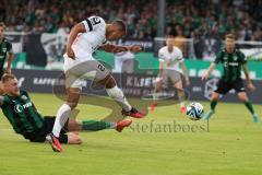 3.Liga - Saison 2023/2024 - Preußen Münster - FC Ingolstadt 04 -  Marcel Costly (Nr.22 - FCI) - - Foto: Meyer Jürgen