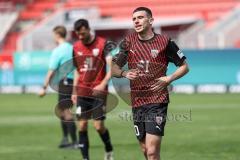 3. Liga; FC Ingolstadt 04 - VfB Lübeck; Tor Jubel Treffer Ognjen Drakulic (30, FCI)