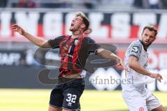 3. Liga; FC Ingolstadt 04 - Rot-Weiss Essen; Simon Lorenz (32, FCI) Foul Schrei