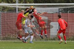 2023_10_21 - Saison 2023/24 - A-Junioren - FC Ingolstadt 04 - TSG 1899 Hoffenheim - Klein David Torwart FCI - Erdal Izzet weiss Hoffenheim - Moerstedt Max weiss #9 Hoffenheim - Foto: Meyer Jürgen