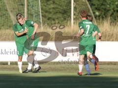 Landesliga - Saison 2026/27 - SV Manching - SC Olching - Der 1:0 Führungstreffer durch Rainer Meisinger (Nr.8 - SV Manching) - jubel  - Foto: Meyer Jürgen