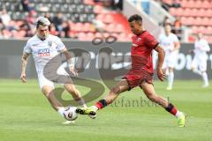 3. Liga; FC Ingolstadt 04 - SSV Ulm; Marcel Costly (22, FCI) Kölle Niklas (32 Ulm)