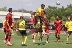 * Testspiel - Saison 2025/26 - FC Ingolstadt 04 - SpVgg Bayreuth - Frederic Christensen (Nr.11 - FC Ingolstadt 04) - Alexander Seidel (Nr.25 - SpVgg Bayreuth) - Foto: Meyer Jürgen