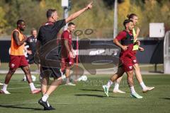 3. Liga - Saison 2026/27 - 1. Trainingseinheit mit Achim Beierlorzer - Cheftrainer Achim Beierlorzer (FCI) - XXXXX - Foto: Meyer Jürgen