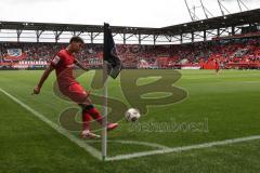 3. Liga - Saison 2025/26 - FC Ingolstadt 04 - Jahn Regensburg - Yann Sturm (Nr.7 - FC Ingolstadt 04) beim Eckball - XXXXX - Foto: Meyer Jürgen