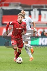 3. Liga; FC Ingolstadt 04 - TSG Hoffenheim II; Max Plath (14 FCI) Reisig Ruben (17 TSG)