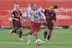 2. Bundesliga Frauen - Saison 2024/25 - FC Ingolstadt 04 Frauen - HSV - Stefanie Reischmann (Nr.24 - FCI Frauen) - Meyer Christin weiss HSV - Foto: Meyer Jürgen