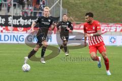 3. Liga; FSV Zwickau - FC Ingolstadt 04; Tobias Bech (11, FCI) Ziegele Robin (4 FSV)