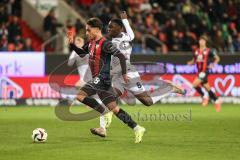 3. Liga; FC Ingolstadt 04 - VfL Osnabrück; Deniz Zeitler (38, FCI) Amoako Kofi (6 VFLO)