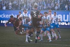 3. Liga; FC Hansa Rostock - FC Ingolstadt 04; Elias Decker (3, FCI) Ryan Malone (16, FCI) Torchance verpasst Rossipal Alexander (21 HR)