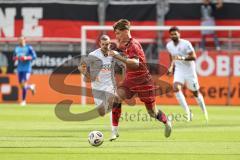 3. Liga; FC Ingolstadt 04 - SSV Ulm; Frederik Christensen (11, FCI) Chessa Dennis (11 Ulm)