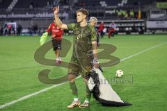 3. Liga; SV Sandhausen - FC Ingolstadt 04; Niederlage, hängende Köpfe Simon Lorenz (32, FCI)