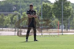 Bayernliga - Saison 2023/2024 - FC Ingolstadt 04 II - U21 - Trainingsauftakt - Cheftrainer Thomas Karg (FCI II) - Foto: Meyer Jürgen