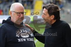 3. Liga - Saison 2024/25 - Alemannia Aachen - FC Ingolstadt 04  - Vorsitzender des Vorstandes Peter  Jackwerth (FCI) - Sportdirektor Ivica Grlic (FCI) - Foto: Meyer Jürgen