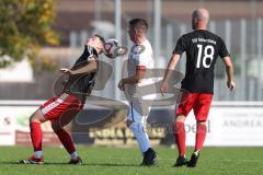 Kreisklasse - Saison 2024/25- TSV Gaimersheim II - SV Buxheim-  - Fabian Kühnert schwarz Gaimersheim - Maximilian Crusius weiss Buxheim - Foto: Meyer Jürgen