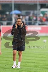 Toto Pokal; FC Sportfreunde Schwaig - FC Ingolstadt 04; Cheftrainerin Sabrina Wittmann (FCI) vor dem Spiel