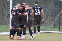 Bezirksliga - Saison 2022/2023 - FC Fatih Ingolstadt - BC Attaching - Der 1:0 Führungstreffer durch Ralf Schröder Fatih Ing. per Elfmeter - jubel - Foto: Meyer Jürgen