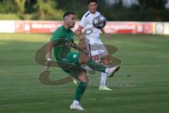 Landesliga - Saison 2024/25 - SV Manching - SV Cosmos Aystetten - Fabian Neumayer (Nr.9 - SV Manching) - XXXXX - Foto: Meyer Jürgen