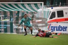 Saison 2026/27- FC Ingolstadt II - Deutsches Polizeisportkuratorium DPSK - Vincent Straßer (Nr.17 - FCI II) vergibt eine Torchance - XXXXX - Foto: Meyer Jürgen