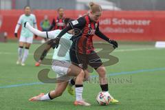 2. Bundesliga Frauen - Saison 2025/26 - FC Ingolstadt 04 Frauen - FFC Turbine Potsdam - Mahmoud Amani weiss Potsdam - Nina Penzkofer (Nr.29 - FC Ingolstadt Frauen I) - Foto: Meyer Jürgen