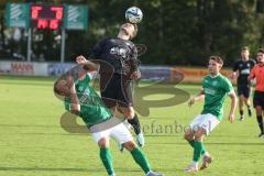 Bezirksliga - Saison 2024/25 - FC Gerolfing - TSV Gaimersheim - Den Lovric (Nr.20 - FC Gerolfing) - Denis Janjic (Nr.31 - TSV Gaimersheim) - Foto: Meyer Jürgen