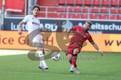 3. Liga; FC Ingolstadt 04 - SV Wehen Wiesbaden; Yannick Deichmann (20, FCI) Bogicevic Donny (8 SVWW)